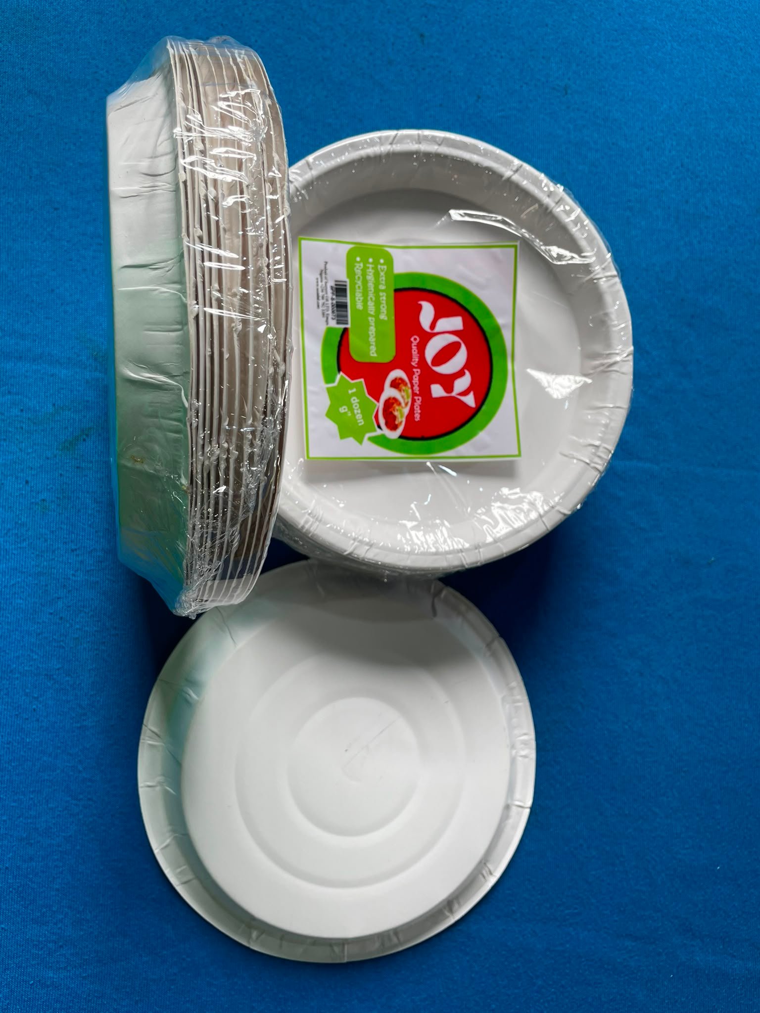 9 inches, 1 inch deep ceremony dishes (dozen)