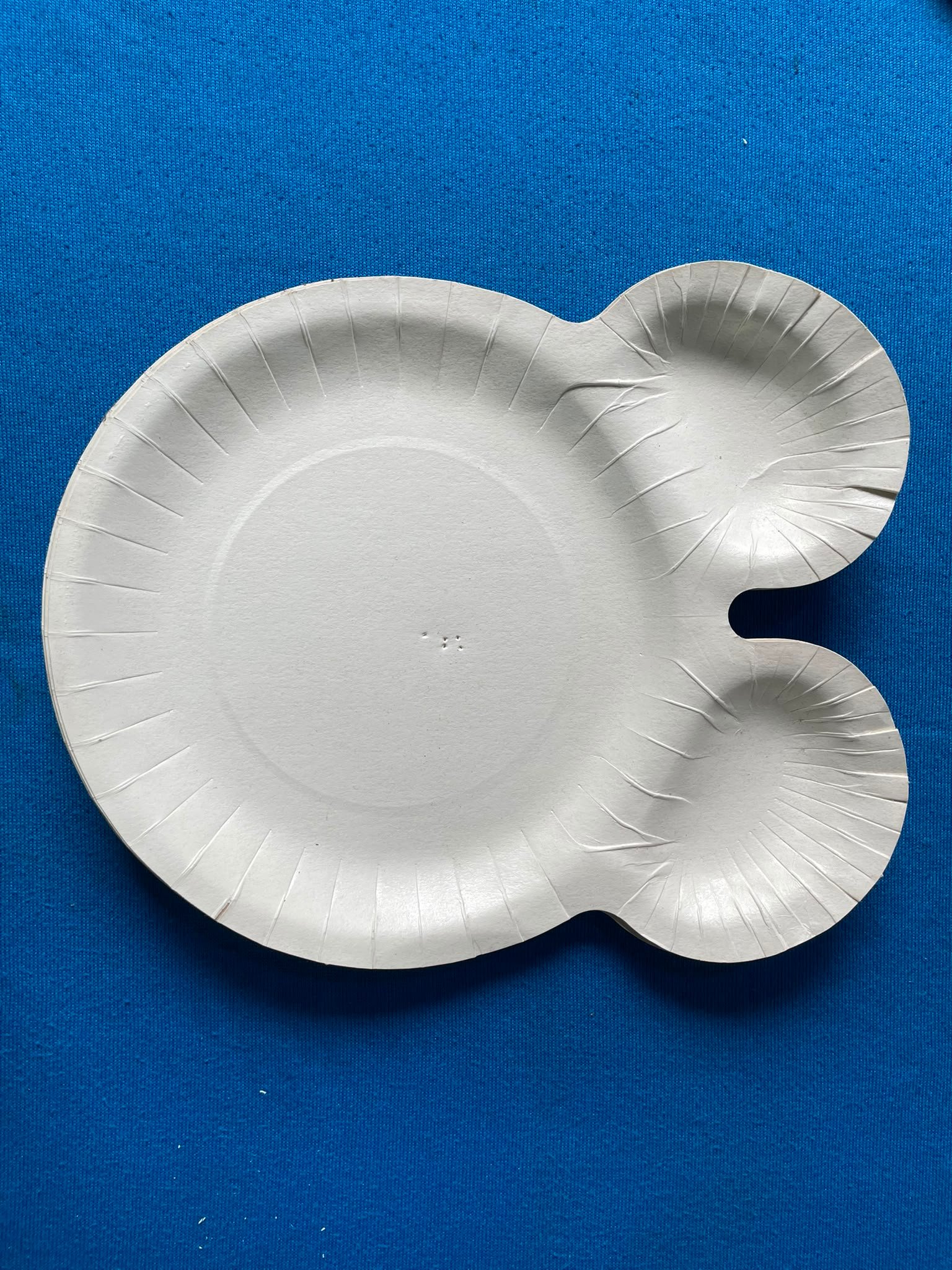 O.5 inch triple or Mickey mouse baby’s plate for small chops